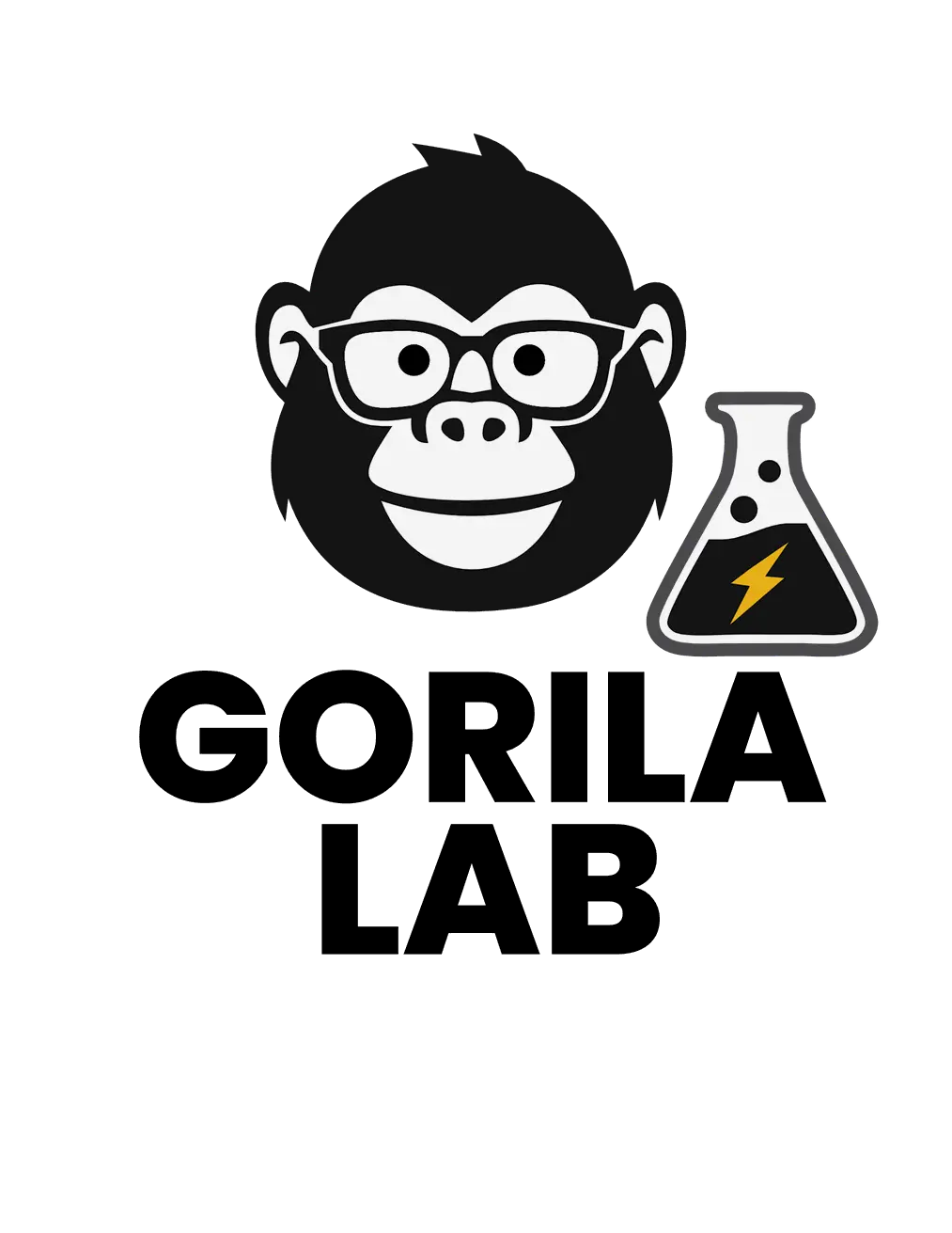 Logotipo principal de Gorila Lab