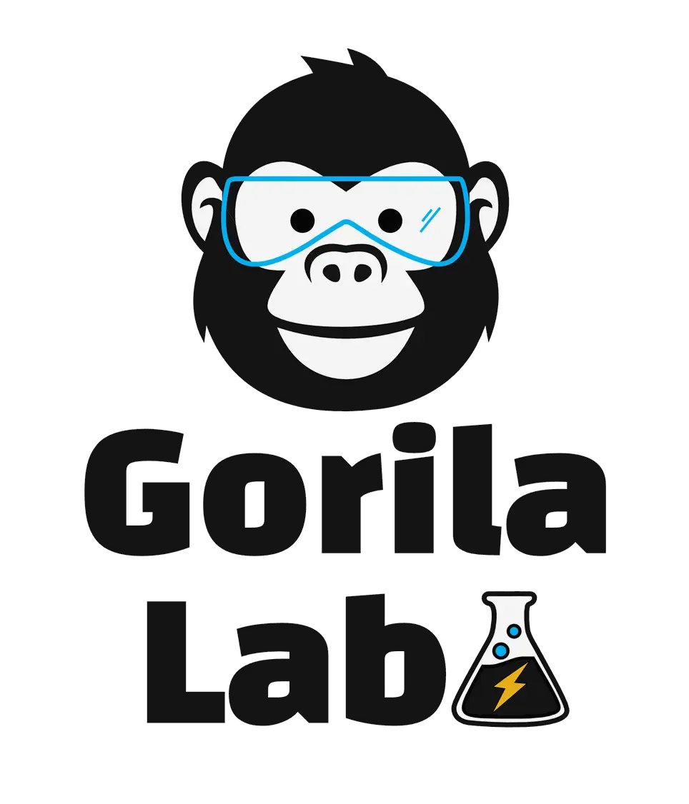 logotipo de la marca gorila lab