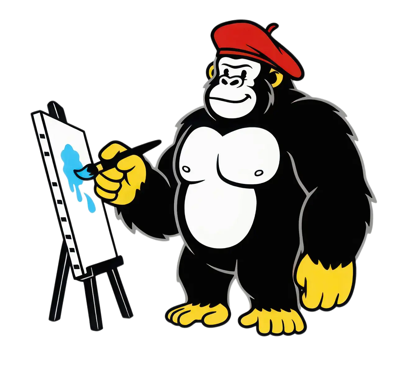 Gorila Pintor